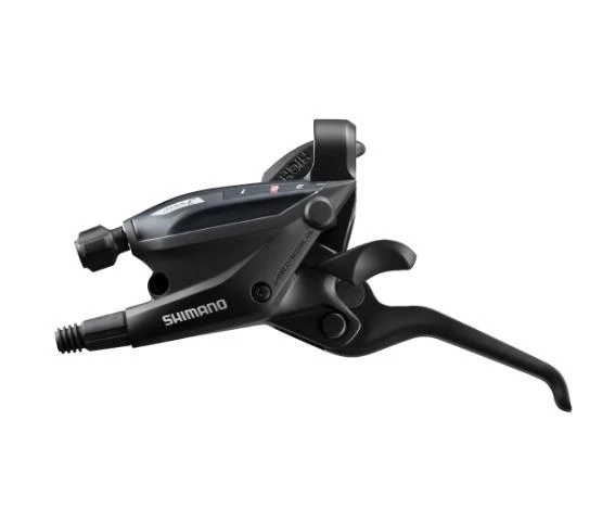SHIMANO Vites/Fren Kolu (Düz Gidon, Hidrolik Disk Fren için) ST-EF505-L 3-vites EZ FIRE PLUS 1800 mm ürün görseli 1