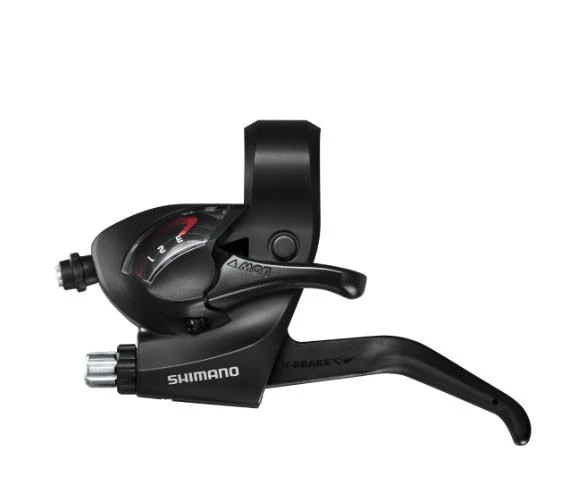SHIMANO Vites/Fren Kolu (Düz Gidon için) ST-EF41-L 3-vites EZ FIRE PLUS 1800 mm ürün görseli 1