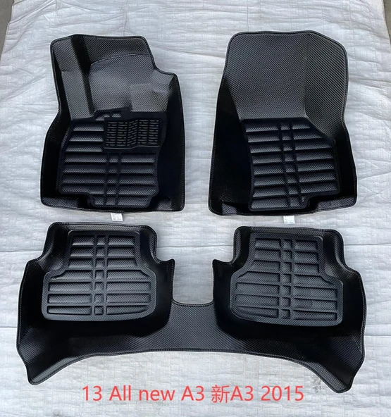 Audi A3 Araca Özel 2015-2020 Model 5D Paspas ürün görseli 1