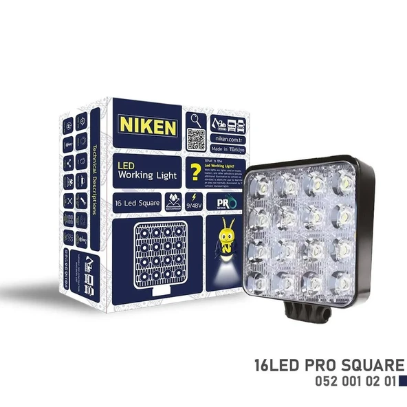 Nıken Çalışma Lambası  Pro 9/48V Yerli Üretim ürün görseli 1