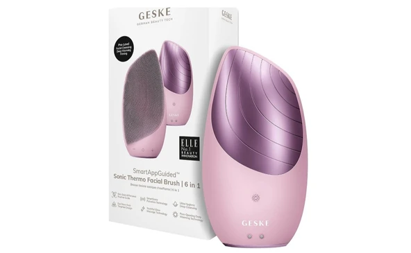GESKE SmartAppGuided Sonic Thermo Facial Brush  6 in 1 ürün görseli 1