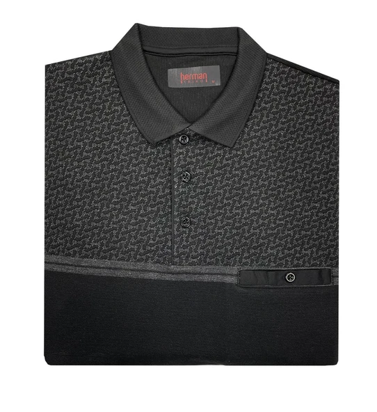 Regular Fit Erkek Polo Yaka Selanik Kazak-7126 ürün görseli 1