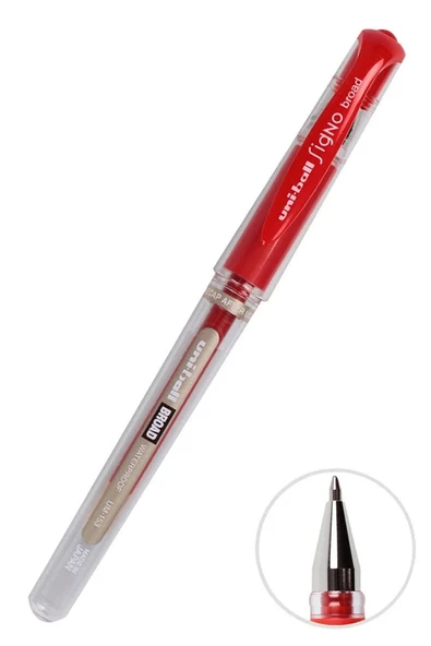 İmza Kalemi 1 Adet Uniball Signo Broad1.0 mm Roller Pilot Kalem Um-153 Roller Uçlu Likit Mürekkepli Pilot Kalem ürün görseli 1