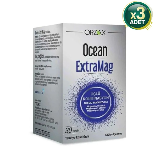 Ocean Extramag 30 Tablet 3'lü ürün görseli 1