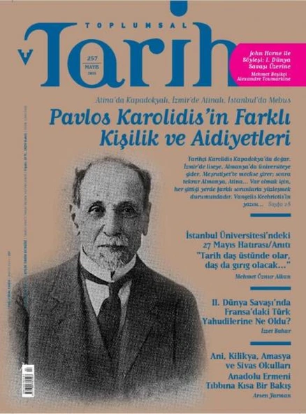 Toplumsal Tarih Dergisi 257 Mayıs 2015 ürün görseli 1