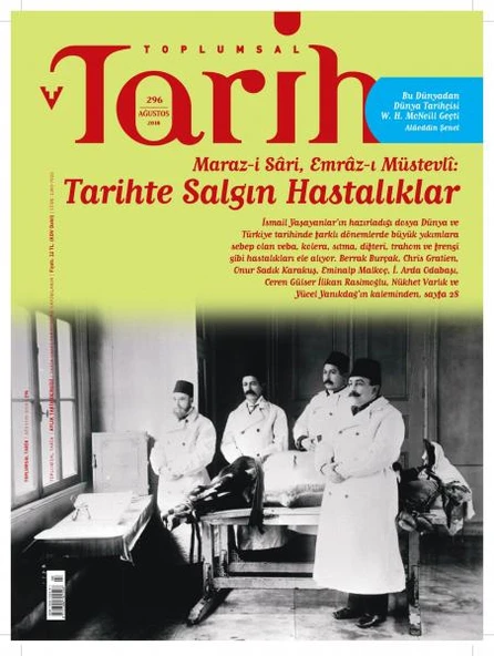Toplumsal Tarih Dergisi 296 Ağustos 2018 ürün görseli 1