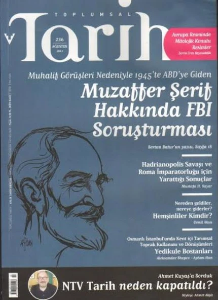 Toplumsal Tarih 236 Ağustos 2013 ürün görseli 1