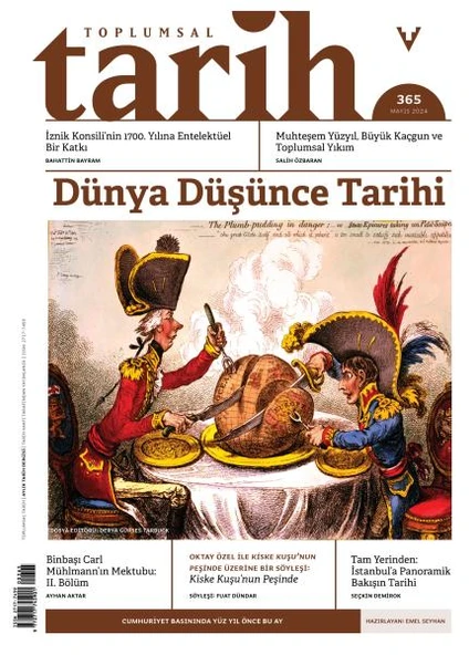 Toplumsal Tarih Dergisi 365 Mayıs 2024 ürün görseli 1