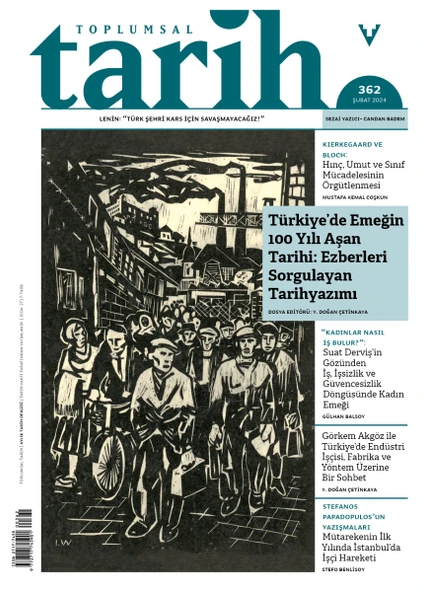 Toplumsal Tarih Dergisi 362 Şubat 2024 ürün görseli 1
