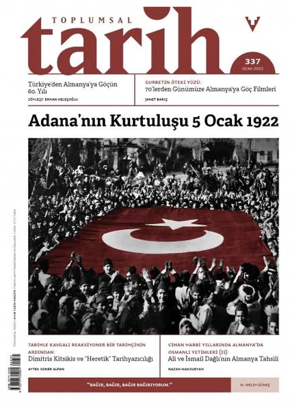 Toplumsal Tarih Dergisi 337 Ocak 2022 ürün görseli 1