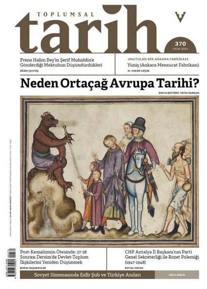 Toplumsal Tarih Dergisi 370 Ekim 2024 ürün görseli 1