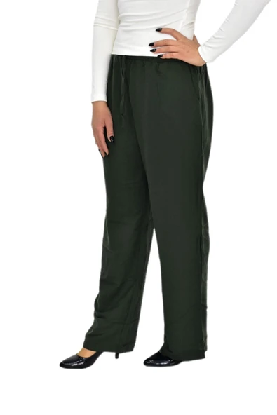 Kadın Beli Lastikli Bol Pantolon BGL-ST04216 ürün görseli 1