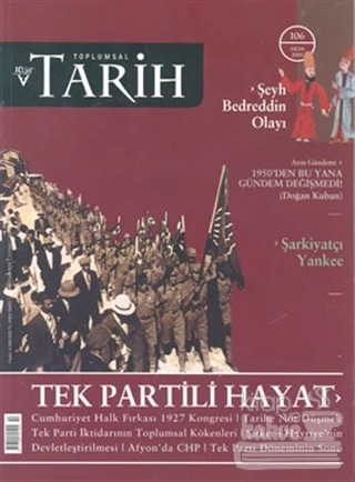 Toplumsal Tarih Dergisi 106 Ekim 2002 ürün görseli 1