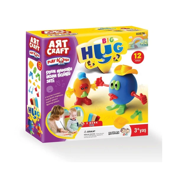 03576 Dede, İnsan Figürü Seti Oyun Hamuru 150 gr / +3 yaş ürün görseli 1