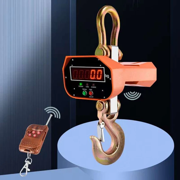 3 TON ASKILI VİNÇ BASKÜL KANTAR-AKÜLÜ MODEL-2 YIL GARANTİLİ ürün görseli 1