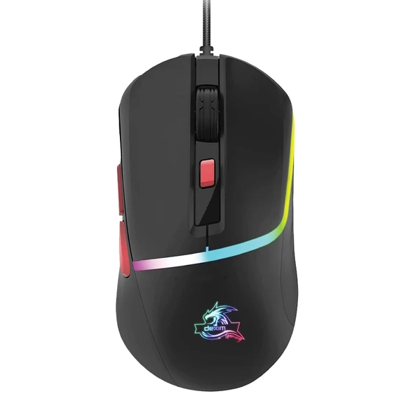 Dexim Rainbow Gaming Mouse ürün görseli 1