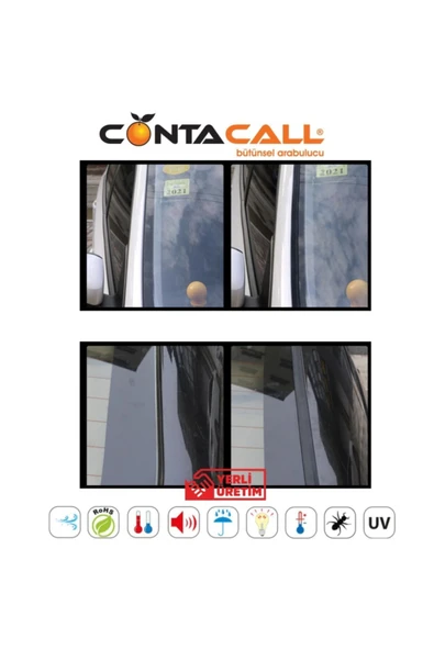 Üniversal Oto Kenar Fitilleri,ön Cam,arka Cam Ve Sunroof Fitili 5 Metre ürün görseli 1
