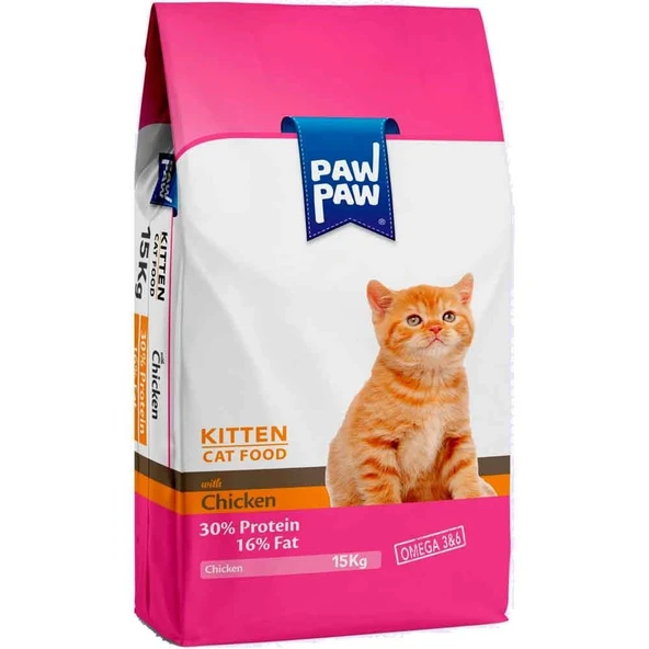Paw Paw Tavuklu Yavru Kedı Maması 15 Kg ürün görseli 1