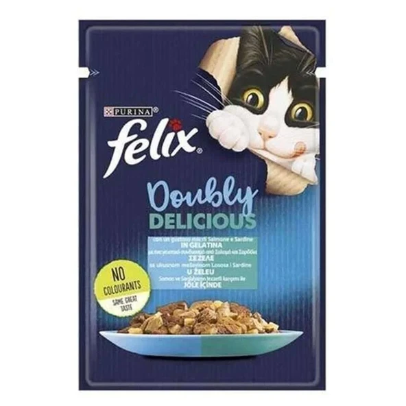 Felıx Jöle Içınde Somon Ve Sardalya 85 Gr ürün görseli 1