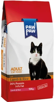 Paw Paw Kedı Maması Kuzu Etlı 15 Kg ürün görseli 1