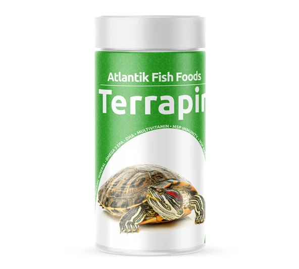 Atlantik Terrapın Kaplumbağa Yemi 100 Ml ürün görseli 1