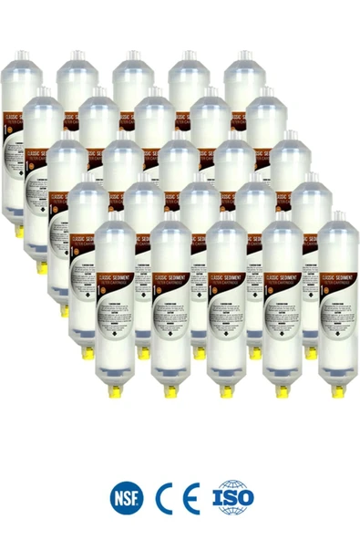 WaterMelon Kapalı Kasa Su Arıtma Cihazı Yeni Seri Inline 5 Aşamalı Filtre 25 Takım Set ürün görseli 1