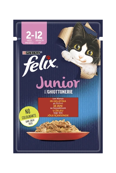 Felıx Junıor Sıgır Etlı Jöle Içınde 85 Gr ürün görseli 1