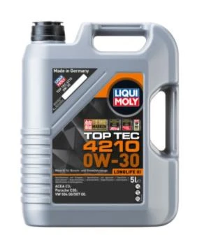 Liqui Moly Top Tec 4210 0W-30 Motor Yağı 5Lt ürün görseli 1
