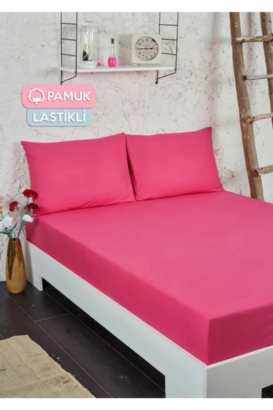 Ranforce Tek Kişilik Lastikli Kumaş Çarşaf Seti 100x200 cm ürün görseli 1