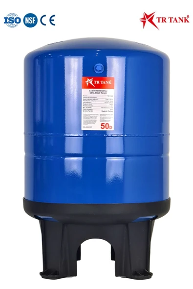 WaterMelon  Trtank Profesyonel 50 Litre Dikey Ayaklı Nsf Membranlı Hidrofor Genleşme Tankı ürün görseli 1