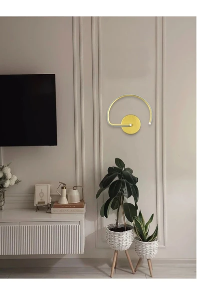 LEGACY  Gigi Aplik Modern Tasarım Eskitme Renk - Gün Işığı Ledli Banyo - Mutfak - Salon Led Duvar Aplik ürün görseli 1