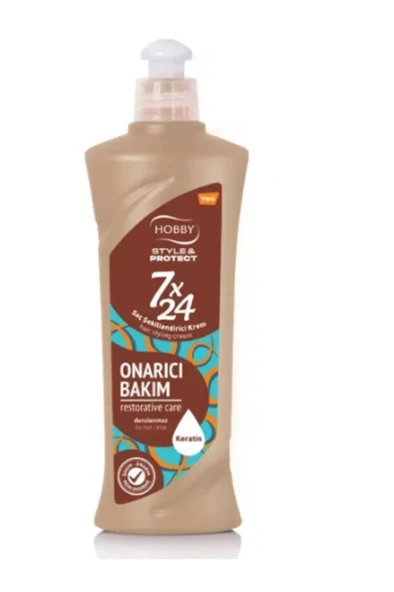 Hobby Style & Protect 7X24 Onarıcı Bakım Saç Şekillendirici Krem 250 ML ürün görseli 1