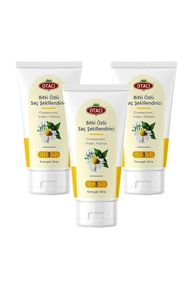 Bitkisel Saç Şekillendirici 150 ml Yumuşak - Orta X 3 Adet ürün görseli 1