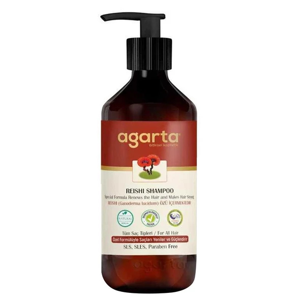 Agarta Doğal Reishi Saç Bakım Şampuanı 400 ml ürün görseli 1
