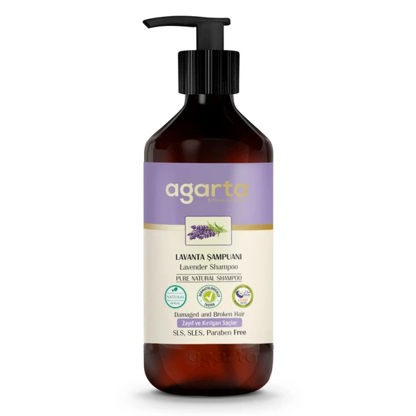 Agarta Lavanta Şampuanı 400 ml ürün görseli 1