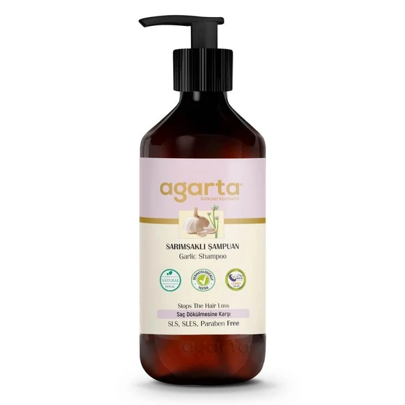 Agarta Doğal Bitkisel Sarımsaklı Şampuan 400 ml ürün görseli 1