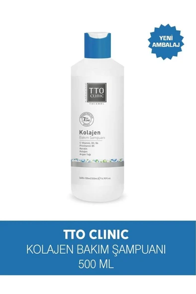 Tto Clınıc Kolajen Bakım Şampuanı 500 ml ürün görseli 1