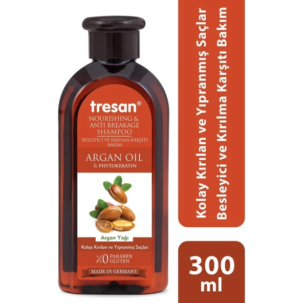 Tresan Argan Şampuan 300 ml Yıpranmış Saçlar ürün görseli 1