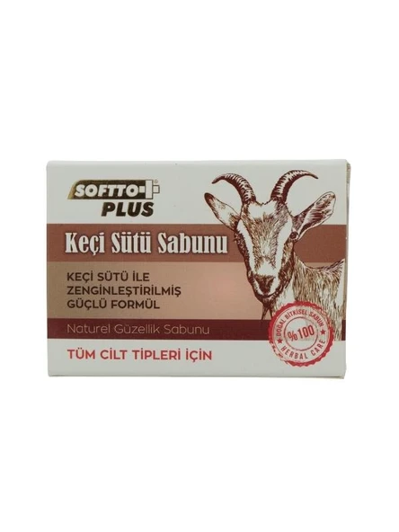 Softto Plus Keçi Sütü Sabunu 150 g ürün görseli 1