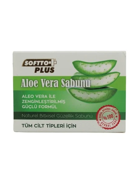Softto Plus Aloe Vera Sabunu 150 g ürün görseli 1