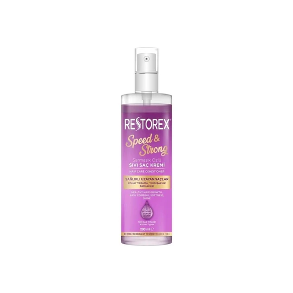 Restorex Sağlıklı Uzama Etkili Sarmaşık Özlü Sıvı Saç Kremi 200 ml ürün görseli 1