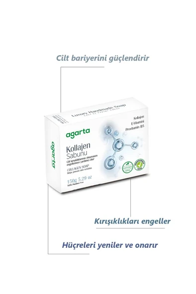 Agarta Kollajen Sabun 150 gr - Resim 2