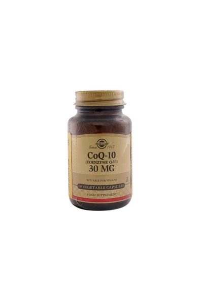 Solgar Koenzim Q-10 30mg 60 Kapsül ürün görseli 1