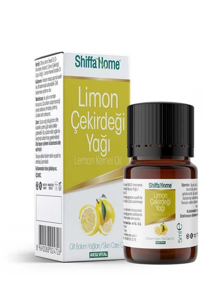 Shiffa Home Limon Çekirdeği Yağı 5 Ml ürün görseli 1