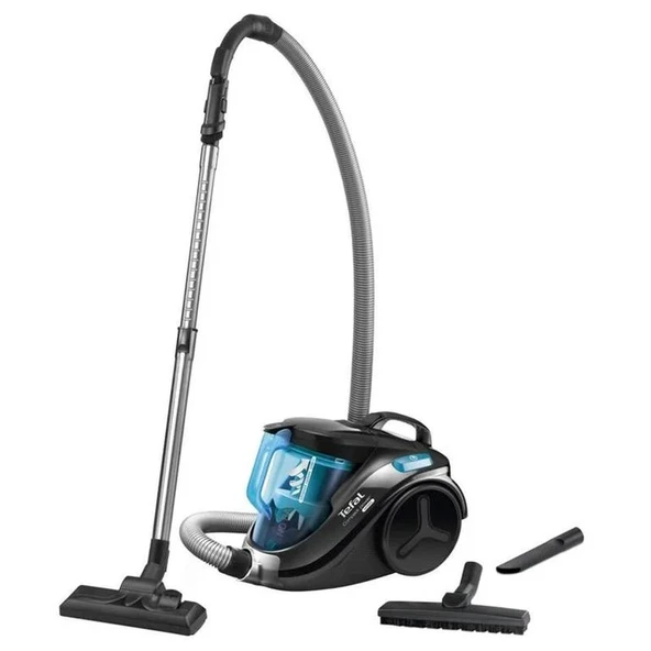 Tefal TW3751 Compact Power Cyclonic Toz Torbasız Mavi Elektrikli Süpürge 4300007990 ürün görseli 1