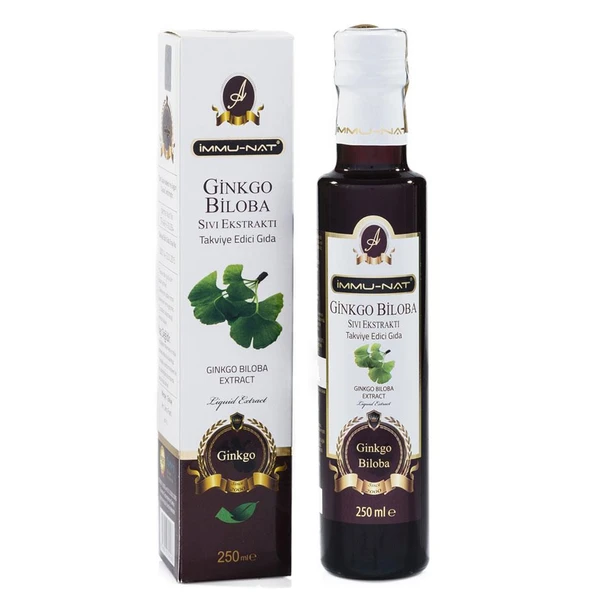 İmmunat Ginkgo Biloba Ekstraktı 250 ml ürün görseli 1