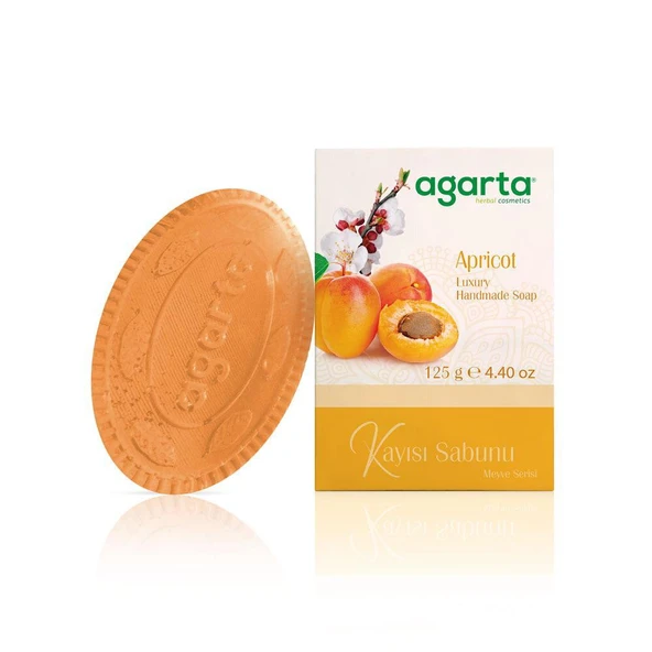 Agarta Doğal Meyve Bahçesi Sabunu Kayısı 125 gr ürün görseli 1