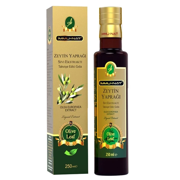 İmmunat Zeytin Yaprağı Ekstraktı 250 ml İmmu-Nat ürün görseli 1