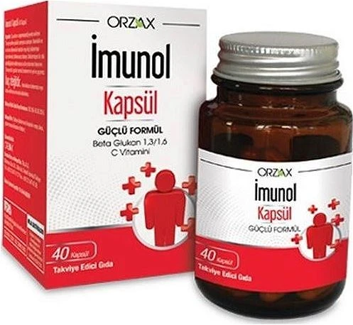 Orzax İmunol Güçlü Formül 40 Kapsül ürün görseli 1