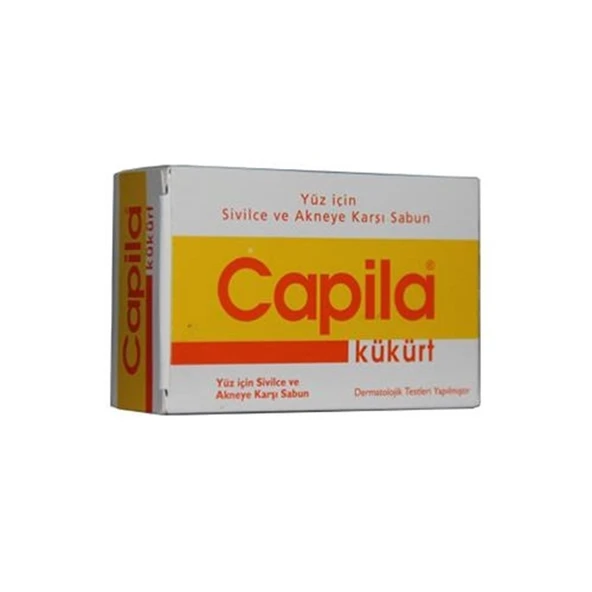 Capila Kükürt Sabun 90 gr Yağlı Yüz için Sabun ürün görseli 1